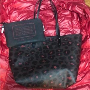 Coach reversible city tote